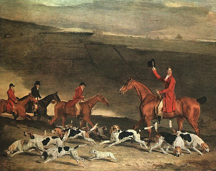 Francis Dukinfield Astley and his Harriers, Benjamin Marshall